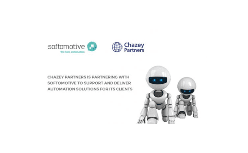 Chazey Partners is partnering with Softomotive to support and deliver automation solutions for its clients