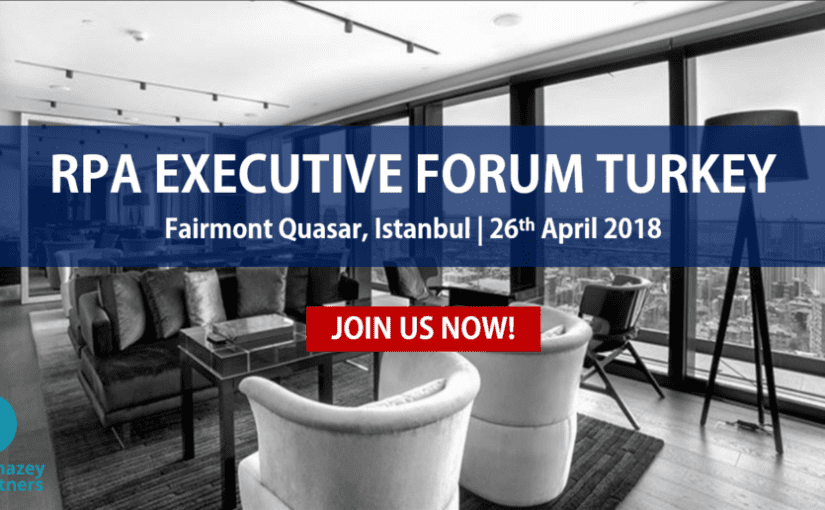 Chazey Partners to Co-Host an Executive Forum on Robotic Process Automation in Istanbul