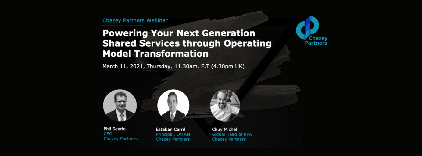 The Future Is Calling – Powering Your Next Generation Shared Services through Operating Model Transformation
